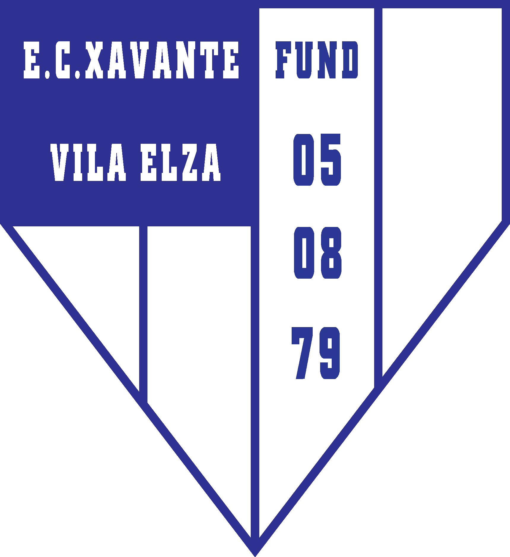 Esporte Clube Xavante De Viamao RS Logo Vector Logo
